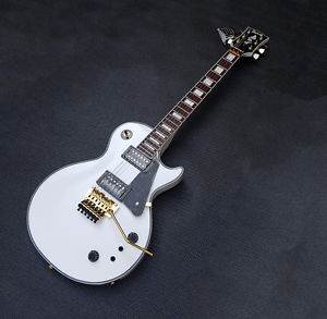 Fernandes Burny RLC-85S SW LP Style Snow White With Floyd Rose Trem