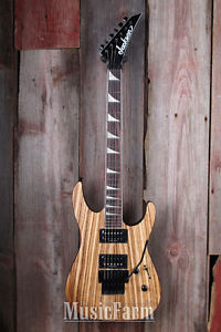 Jackson Soloist SLX Zebra Wood Electric Guitar Duncan Design HH with Floyd Rose