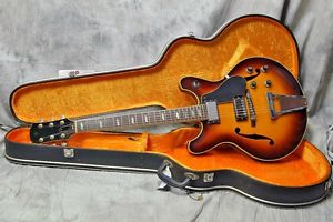 YAMAHA SA-60 "MIJ", c.1973, Good condition Japanese vintage semi-hollow w/GHC