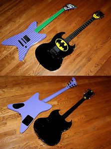 1989 Bolin Guitars Batman and Joker models ... limited run  (BAT0001)