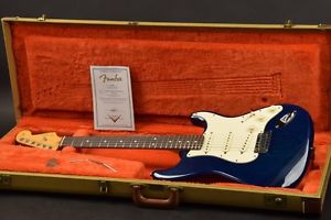 Fender Custom Classic Stratocaster Cobalt Blue Electric Guitar Free shipping