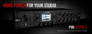 Line 6 POD HD Pro X Guitar Multi-Effects Processor Preamp USB RackUnit