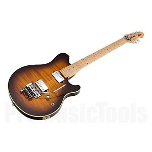 Music Man USA Axis TB Tobacco Burst FT All-Chrome Hardware Limited Edition *exc*