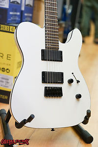 ESP LTD TE-401 Snow White Satin SWS Electric Guitar NEW