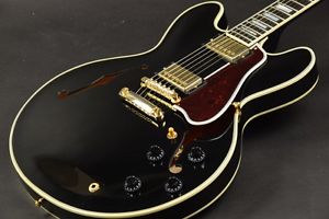 Gibson Custom Shop ES-355 Antique Ebony Electric Guitar Free shipping