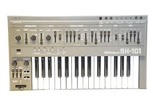 Roland SH-101 Monophonic Analog Synthesizer Keyboard SH101 World Ship