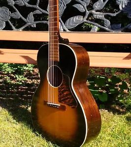vintage Kalamazoo KG14 1930'S Sunburst acoustic guitar rare