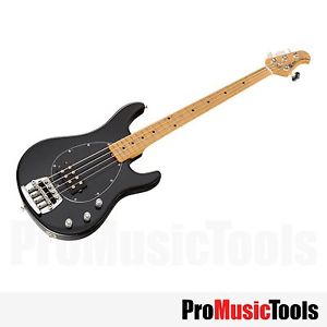 Music Man USA Classic Sterling 4 BK - Black MN Flame * LIKE NEW * bass stingray