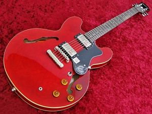 Epiphone Dot Cherry Free shipping Guiter Bass From JAPAN Right-Handed #S134