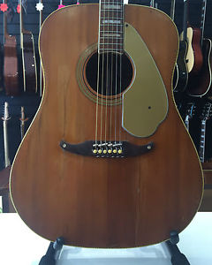 Fender Klassischer Wildwood IV Akustische Gitarre 1966 hergestellt In den USA