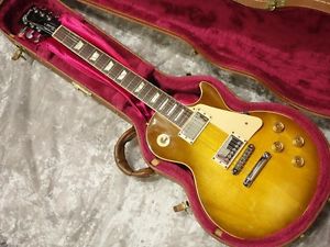 Gibson Les Paul Standard Honey Burst w/hard case F/S Guiter Bass #X2031
