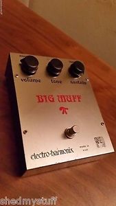 Working! Vintage Original Electro Harmonix Big Muff Pedal 1970's USA Ram's Head