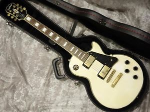 Epiphone Les Paul Custom AW w/hard case F/S Guiter Bass From JAPAN #X2027