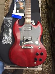 MINT Gibson SG Faded 2017 T - Worn Cherry