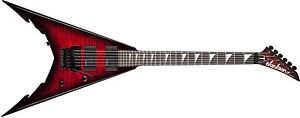 Jackson Corey Beaulieu USA Signature KV6 - Ebony Fingerboard - Transparent Red