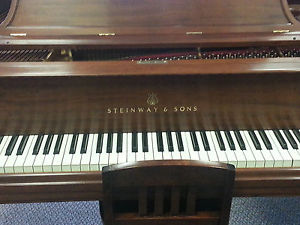 Steinway Model L Grand Piano | 5' 10.5" Flamed Mahogany - Vintage Fully Rebuilt