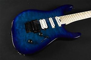 New 2017! Jackson Pro Series Dinky DK3QM, Maple Fingerboard, Chlorine Burst(666)