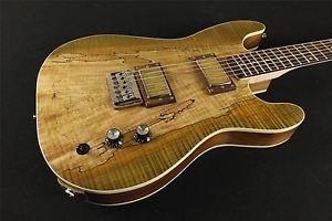 Rogue Custom Guitars SC-NG1 Custom Shop Spalted/Flame Maple - MADE IN CANADA