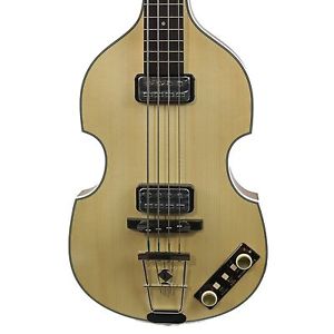 Brand New Hofner Limited Edition Gold Label 500/1 Violin Bass “Berlin” Nussbaum