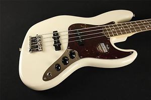 Fender American Standard Jazz Bass Rosewood Fingerboard Olympic White 193700705
