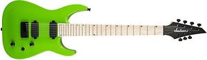 Jackson SLATHX-M 3-7 Soloist Maple Fingerboard Slime Green