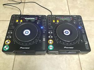 Pair of Pioneer CDJ-1000 MK3 Turntables