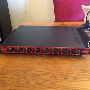 True Precision 8 professional mic preamp (8 channels), DI