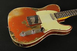 Fender Custom Shop '60 Telecaster Custom Super Heavy Relic - Candy Tangerine