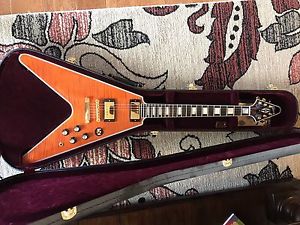 Gibson Flying V Custom One Off Rockabilly Orange