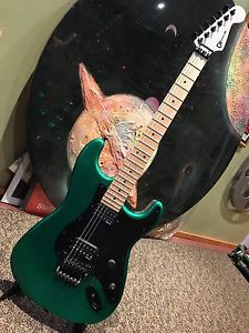 Charvel San Dimas USA Style 1-2H Candy Green Electric Guitar Almost Mint !!!!!!!