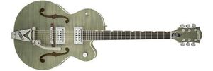 Gretsch G6120SH-HGRN Brian Setzer 2-Tone Hot Rod TV Jones Setzer Highland Green