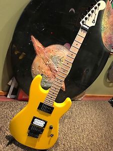 Charvel USA San Dimas Style 1 2H TAXI CAB YELLOW RARE COLOR Almost Mint !!!!!!