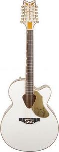 Gretsch G5022CWFE-12 Rancher Falcon Jumbo 12-String Cutaway Electric - White