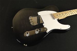 Fender Custom Shop Deluxe Telecaster - Ebony Trans (119)
