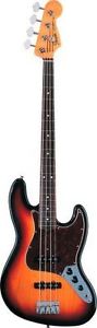 Fender 60s Jazz Bass 3-Color Sunburst 4-Ply Brown Shell Pickguard 131800300