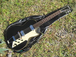 RARE OLD VINTAGE 1950,S 60,S SILVERTONE KAY ELECTRIC GUITAR-BIZARRE LOOKING -WOW