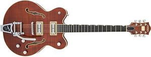 New 2017! Gretsch G6609TFM Players Edition Broadkaster Bourbon Stain
