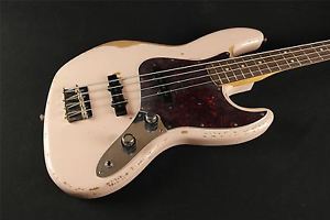 Fender Signature Model FLEA Jazz Bass, Rosewood Fingerboard, Roadworn Shell Pink