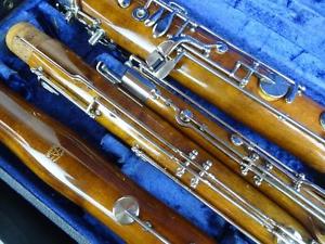 Fox Renard Artist Model 220 Wood Bassoon, Overhauled, New Pads+High D & E Keys!