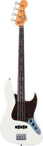 Fender 60s Jazz Bass Olympic White 4-Ply Brown Shell Pickguard 131800305