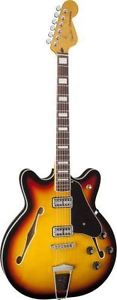 Fender Coronado Guitar - Rosewood Fingerboard - 3-Color Sunburst