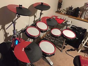 Ddrum DD5X-Mesh Electronic Drum Set with Mesh Heads.