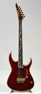 Edwards E-CY-165 Black Cherry w/soft case Free shipping Guiter From JAPAN