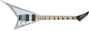 New 2017! Jackson X Series Rhoads RRX24 Snow White with Black Pinstripes