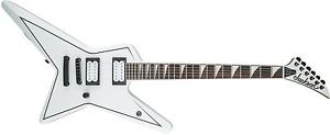 New 2017! Jackson X Series Signature Gus G. Star Snow White with Pinstripes