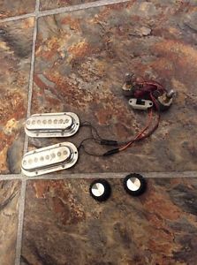 Vintage 1954 Magnatone D8 Lapsteel Pickups Pots Cap Switch & Knobs