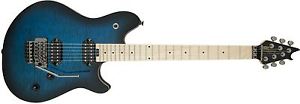 EVH Wolfgang Standard, Maple Fb, Qm Trans Blu Brst