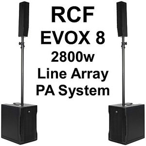 RCF EVOX 8 2800w Compact Active 