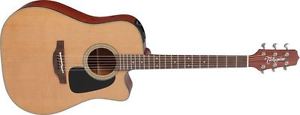 Takamine P1DC Pro Series Dreadnought Acoustic/Electric Guitar - Natural (377)