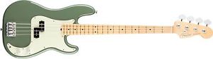 Fender American Pro Precision Bass - Maple Fingerboard - Antique Olive